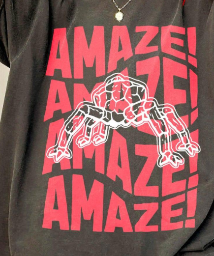 Amaze Rocky T-Shirt, Project Hail Mary Book, Bookish Tee, Scifi Reader Gift, Retro Bookish Shirt, Classic Cotton Short Sleeve Top for Unisex